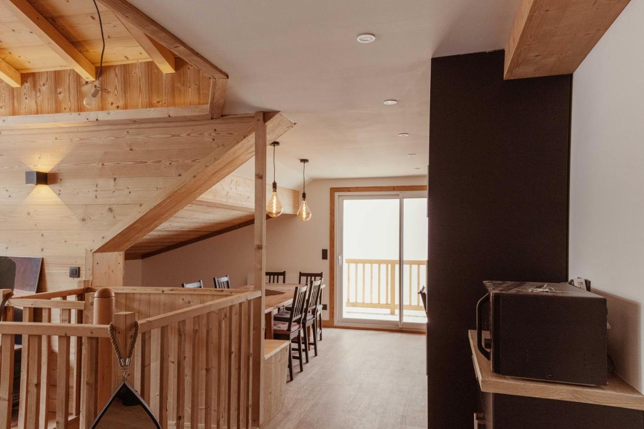 Le Chenaillet, Duplex Au Pied Des Pistes Et Spa Montgenèvre Exterior foto